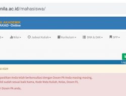 Unila Akan Uji Coba Siakad Versi 6.0 di Semester Genap 2020
