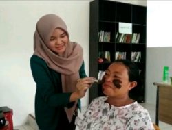 Olah Kopi Buat Masker Muka dan Lulur, Jadi Progja Unggulan Mahasiswa KKN Unila