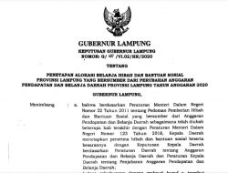 Pemprov Beri Dana Hibah Rp25 Juta untuk BEM dan DPM Unila