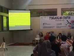 Diskusi “Pengadilan Cerpen” Kritik Juri Peksimprov Lampung