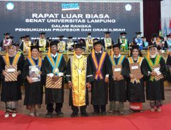 Unila Kukuhkan 19 Guru Besar