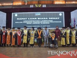 Unila Kukuhkan 2 Guru Besar Bidang Ilmu Hukum