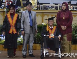 Resmi Jadi Guru Besar Hukum Pidana Unila, Prof. Eddy Rifai Sampaikan Orasi Ilmiah Tentang Rezim Anti Pencucian Uang Secara Digital