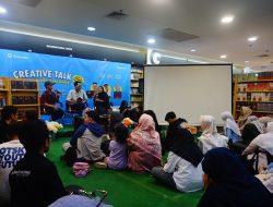 Gandeng Gradien Mediatama Writer, Gramedia Mall Boemi Kedaton Adakan Creative Talk