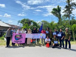 Aksi Jihad Hijau : FOSSI FT Unila Adakan Bersih-Bersih Sungai