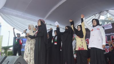 FSLDK Lampung Pentaskan Teatrikal, Dukung Aksi Solidaritas Palestina