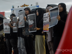 Galeri Foto Teknokra : Aksi Kamisan Lampung Tolak Kriminalisasi Petani