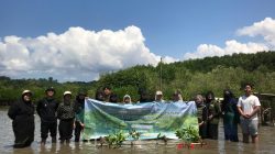 Jaga Ekosistem Pesisir, Gen B Lampung Galakkan Penanaman Mangrove