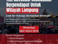 Pembukaan Posko Bantuan Hukum dan Anti Kriminalisasi Aksi di Lampung