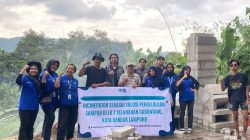 Mahasiswa KKN Unila Bangun Incinerator Minim Asap di Kelurahan Garuntang
