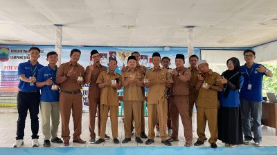 Mahasiswa KKN Unila Desa Jati Baru I Sosialisasikan Produk Mineral Block