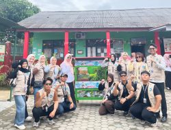 Mahasiswa KKN UNILA Kota Karang Raya Laksanakan Sosialisasi Bank Sampah