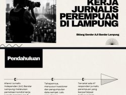 Hasil Pemetaan AJI: Jurnalis Perempuan Lampung Butuh Perlindungan dan Lingkungan Kerja Setara