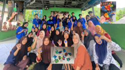 Mahasiswa KKN Unila Adakan Workshop Daur Ulang Sampah Jenis HDPE di Desa Ketapang Kuala