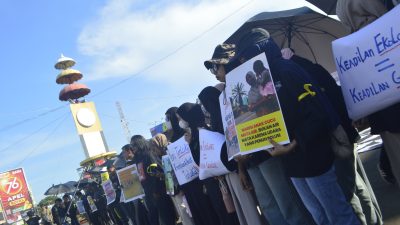 Peringati Hari Bumi, Aliansi Rakyat untuk Keadilan Ekologis Langsungkan Aksi