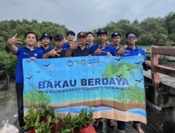 Aksi Peduli Lingkungan Pesisir: Mahasiswa KKN Unila Kota Karang Laksanakan Penanaman Mangrove